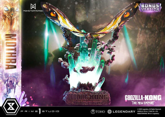 Godzilla x Kong: The New Empire Ultimate Diorama Masterline Series Statue Mothra Bonus Version 113 cm - Smalltinytoystore