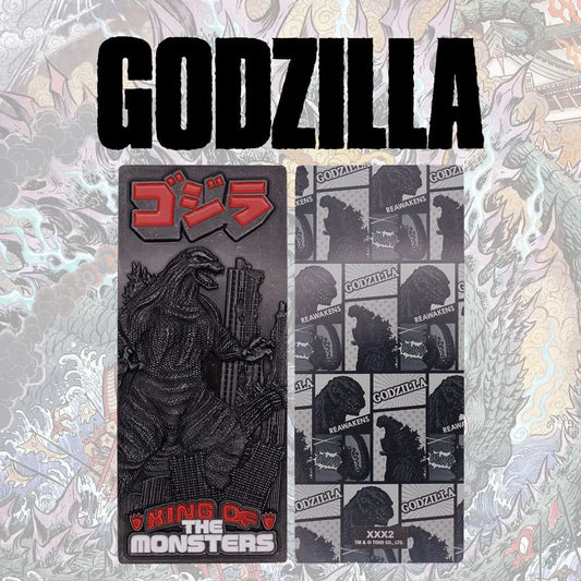 Godzilla XL Metallbarren Limited Edition - Smalltinytoystore