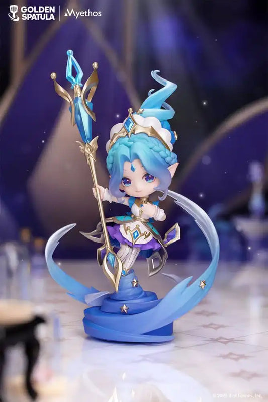 Golden Spatula PVC Statue Prestige Perfume Gem Chibi Janna Figure 17 cm - Smalltinytoystore