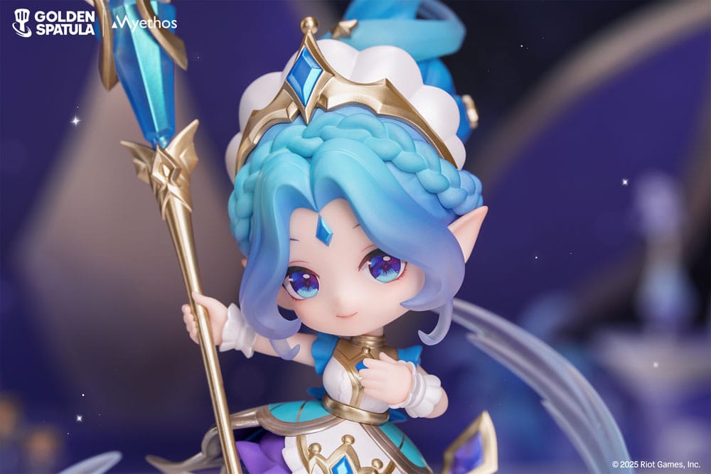 Golden Spatula PVC Statue Prestige Perfume Gem Chibi Janna Figure 17 cm - Smalltinytoystore