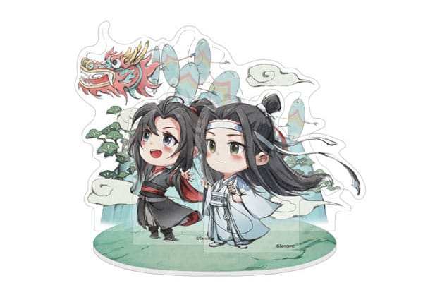 Grandmaster of Demonic Cultivation Acryl Diorama Dragon Boat Festival 11 cm - Smalltinytoystore
