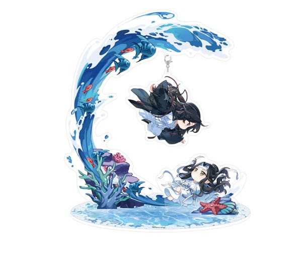 Grandmaster of Demonic Cultivation Acryl Diorama Wei Wuxian & Lan Wangji Zhao Xi Chi Ver. 18 cm - Smalltinytoystore