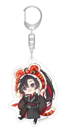 Grandmaster of Demonic Cultivation Acryl Schlüsselanhänger Wei Wuxian Chibi Style 7 cm - Smalltinytoystore