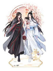 Grandmaster of Demonic Cultivation Acryl Stand Wei Wuxian & Lan Wangji Wu Wang Ver. 21 cm - Smalltinytoystore