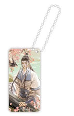 Grandmaster of Demonic Cultivation Spring Season Series Acryl Domino Schlüsselanhänger Lan Wangji 6 cm - Smalltinytoystore