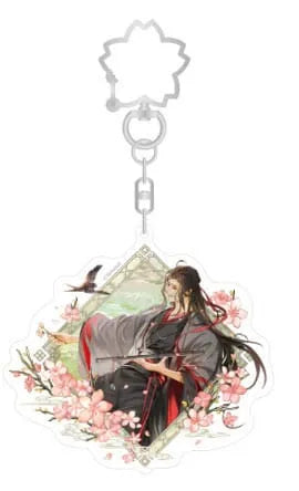 Grandmaster of Demonic Cultivation Spring Season Series Acryl Schlüsselanhänger Wei Wuxian 7 cm - Smalltinytoystore