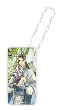 Grandmaster of Demonic Cultivation Summer Season Series Acryl Domino Schlüsselanhänger Lan Wangji 6 cm - Smalltinytoystore