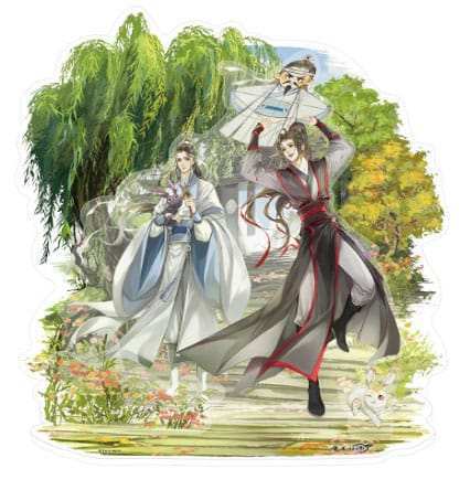 Grandmaster of Demonic Cultivation Summer Season Series Acryl Stand Wei Wuxian & Lan Wangji 19 cm - Smalltinytoystore