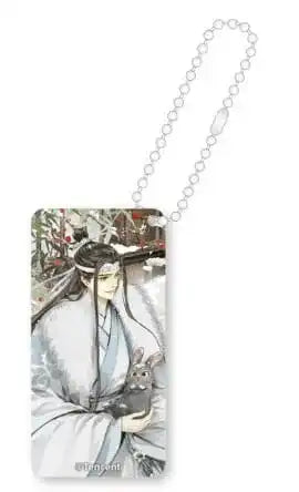 Grandmaster of Demonic Cultivation Winter Season Series Acryl Domino Schlüsselanhänger Lan Wangji 6 cm - Smalltinytoystore