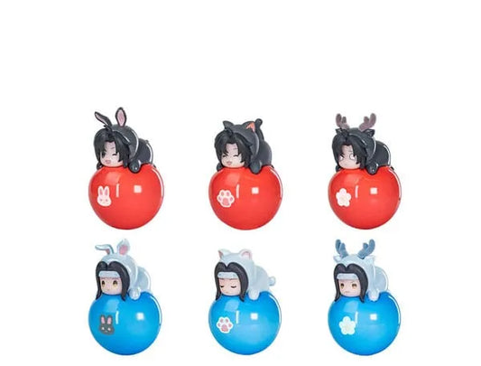 Grandmaster of Demonic Cultivation Yura Yura Mascot Mini-Figuren 5 cm Display (6) - Smalltinytoystore
