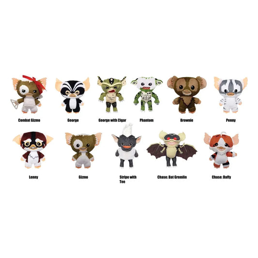 Gremlins Plüsch-Taschenanhänger Display (24) - Smalltinytoystore