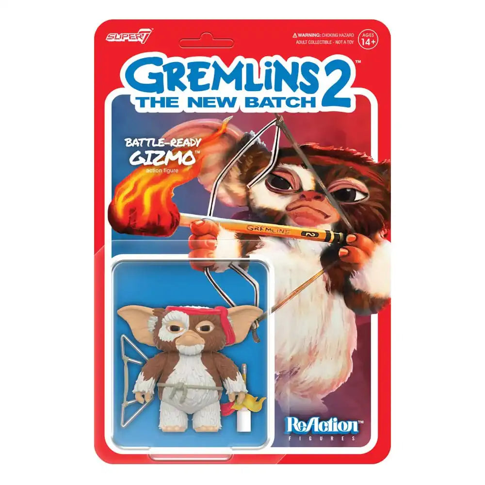 Gremlins ReAction Actionfigur Wave 02 Gizmo (Battle Ready) 10 cm - Smalltinytoystore