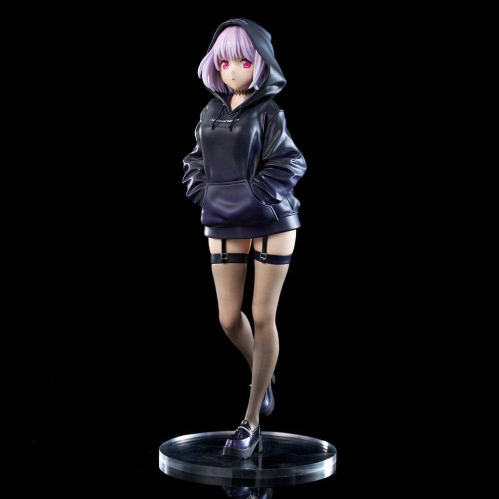 Gridman Universe Zozo Black Collection Statue PVC Akane Shinjo 23 cm - Smalltinytoystore
