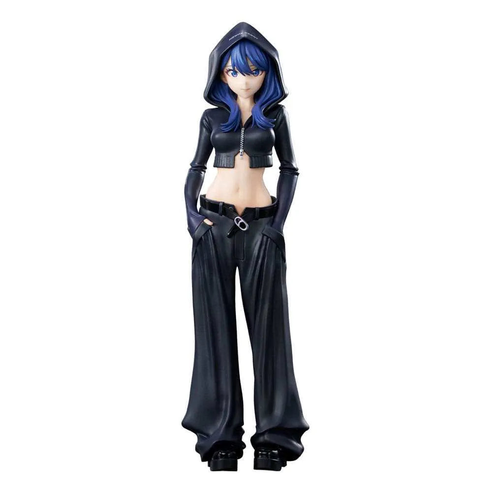 Gridman Universe Zozo Black Collection Statue PVC Rikka Takarada 24 cm - Smalltinytoystore