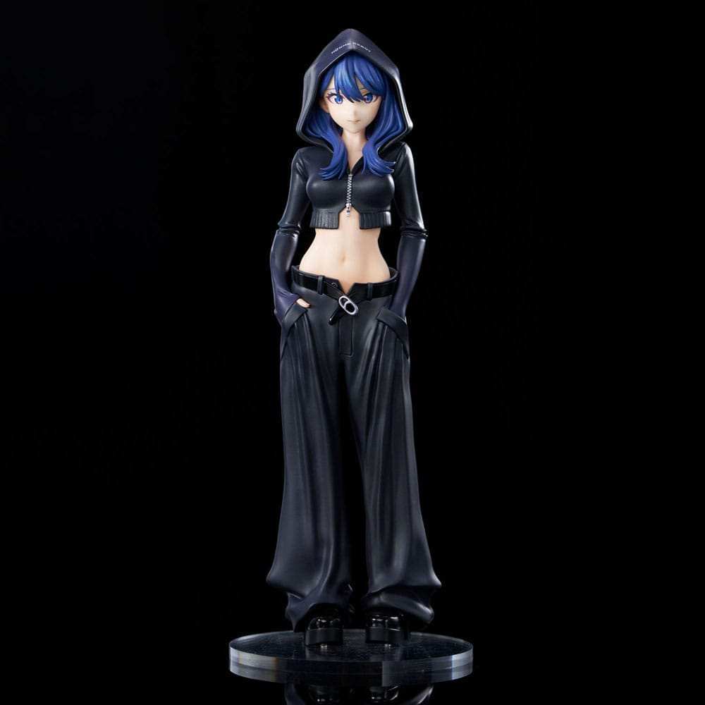 Gridman Universe Zozo Black Collection Statue PVC Rikka Takarada 24 cm - Smalltinytoystore