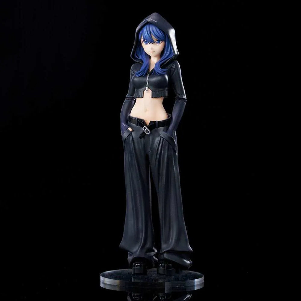 Gridman Universe Zozo Black Collection Statue PVC Rikka Takarada 24 cm - Smalltinytoystore
