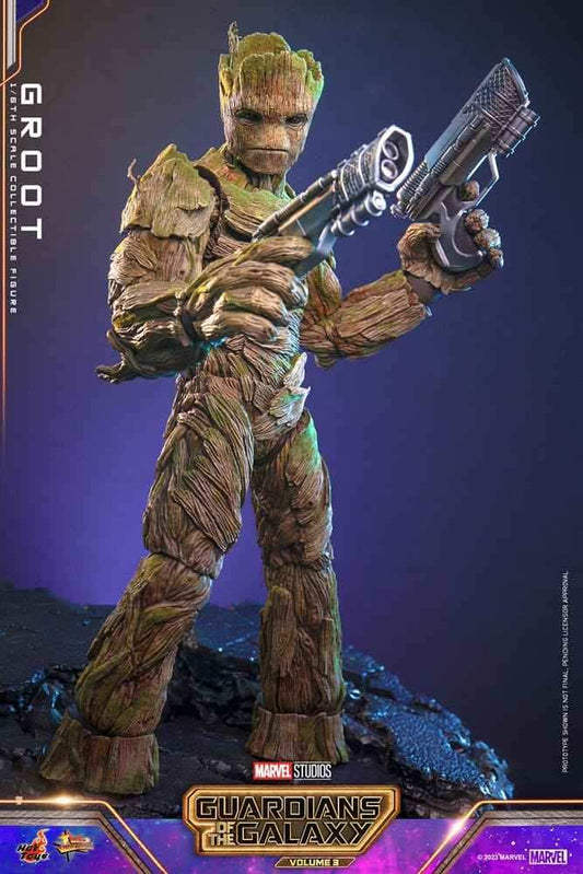 Guardians of the Galaxy Vol. 3 Movie Masterpiece 1/6 Groot 32 cm HOT TOYS - Smalltinytoystore