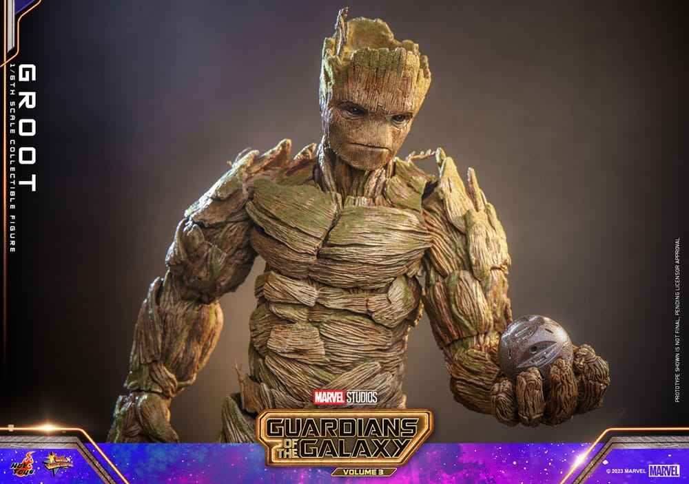 Guardians of the Galaxy Vol. 3 Movie Masterpiece 1/6 Groot 32 cm HOT TOYS - Smalltinytoystore