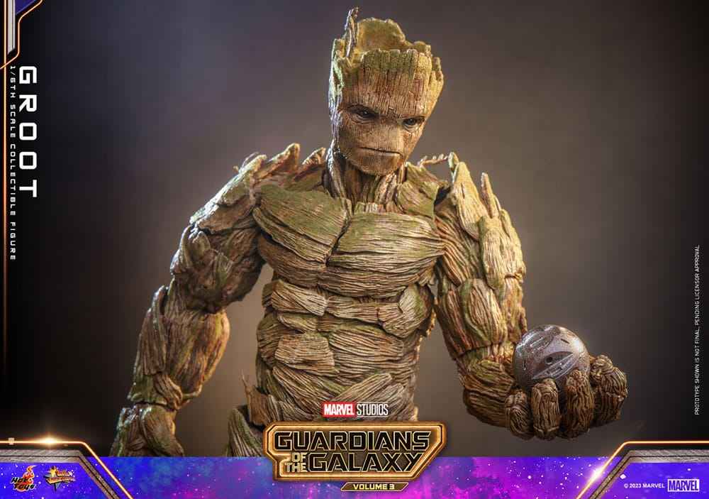 Guardians of the Galaxy Vol. 3 Movie Masterpiece 1/6 Groot 32 cm - Smalltinytoystore