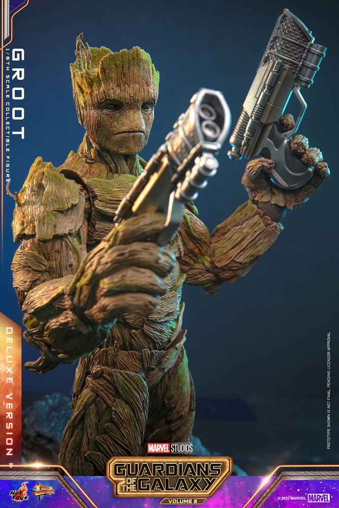 Guardians of the Galaxy Vol. 3 Movie Masterpiece 1/6 Groot (Deluxe Version) 32 cm - Smalltinytoystore