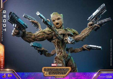 Guardians of the Galaxy Vol. 3 Movie Masterpiece 1/6 Groot (Deluxe Version) 32 cm - Smalltinytoystore