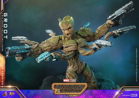 Guardians of the Galaxy Vol. 3 Movie Masterpiece 1/6 Groot (Deluxe Version) 32 cm - Smalltinytoystore