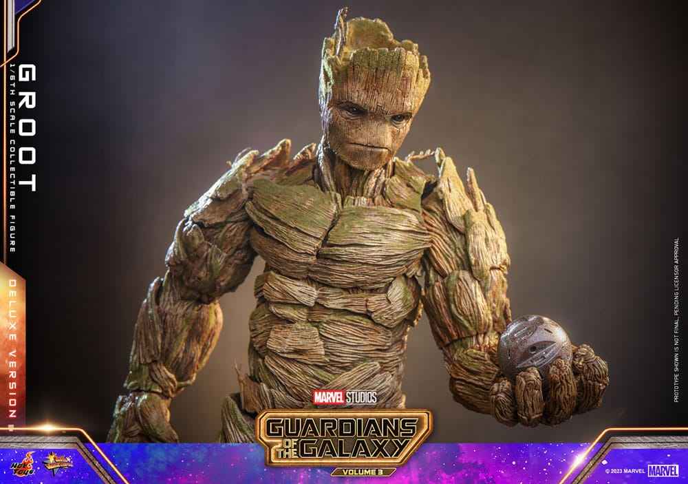 Guardians of the Galaxy Vol. 3 Movie Masterpiece 1/6 Groot (Deluxe Version) 32 cm - Smalltinytoystore