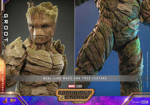 Guardians of the Galaxy Vol. 3 Movie Masterpiece 1/6 Groot (Deluxe Version) 32 cm - Smalltinytoystore