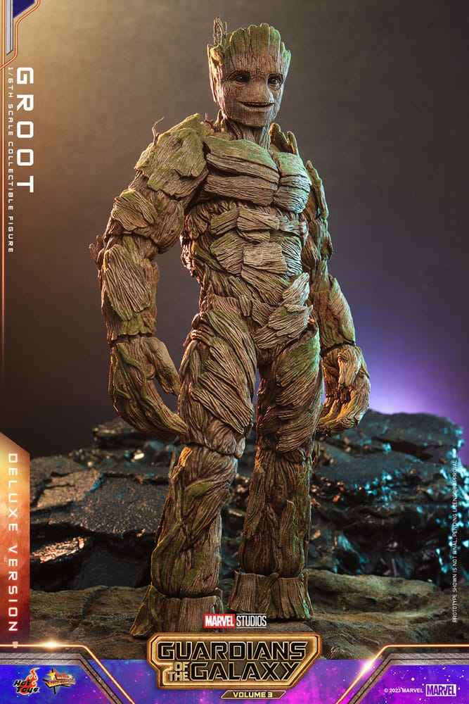 Guardians of the Galaxy Vol. 3 Movie Masterpiece 1/6 Groot (Deluxe Version) 32 cm - Smalltinytoystore