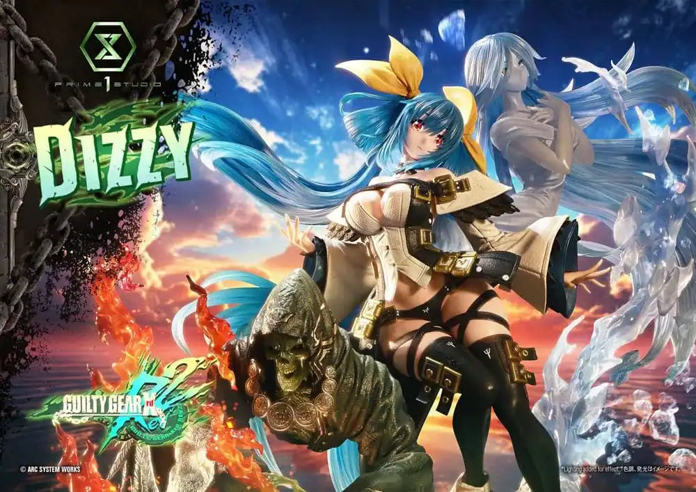 Guilty Gear Xrd Rev2 Ultimate Premium Masterline Series Statue 1/4 Dizzy 63 cm - Smalltinytoystore