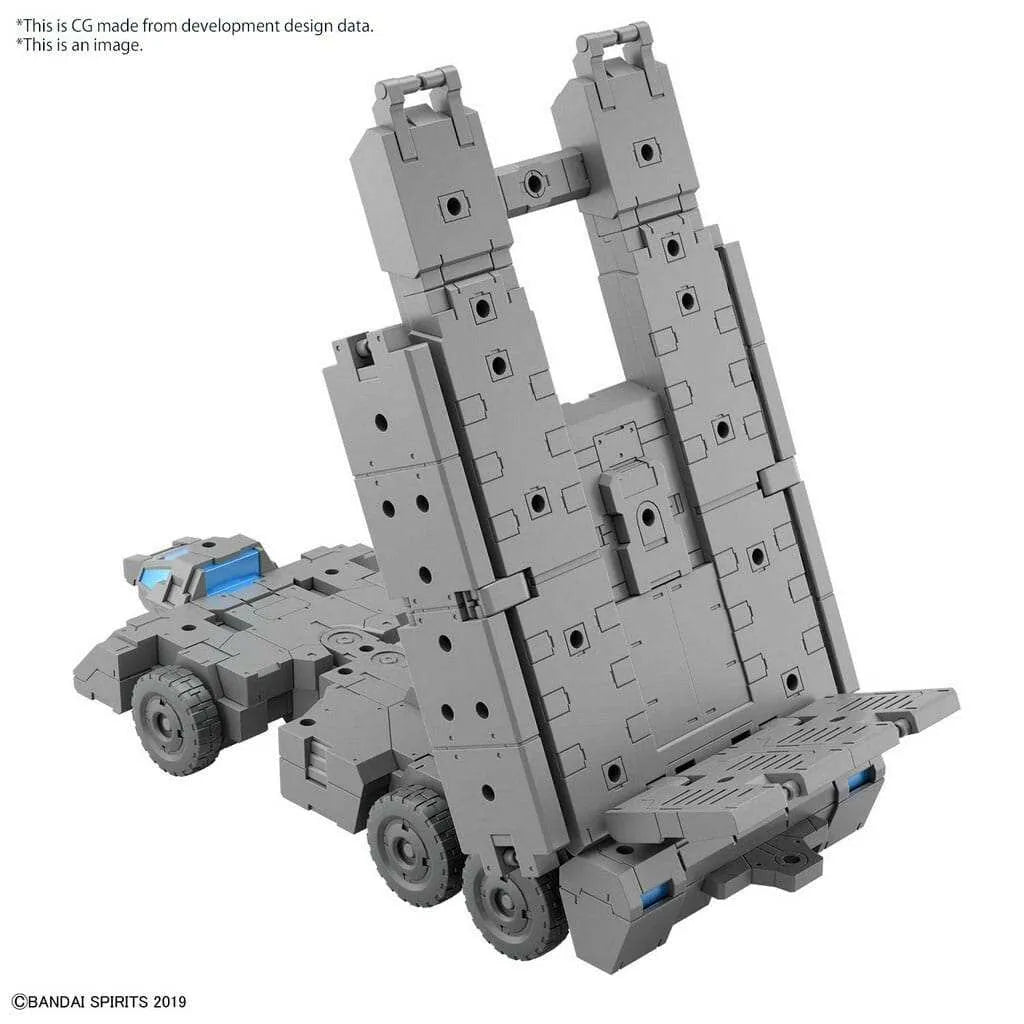 Gundam 30MM Plastic Model Kit 1/144 Extended Armament Vehicle Customize Carrier Version - Smalltinytoystore