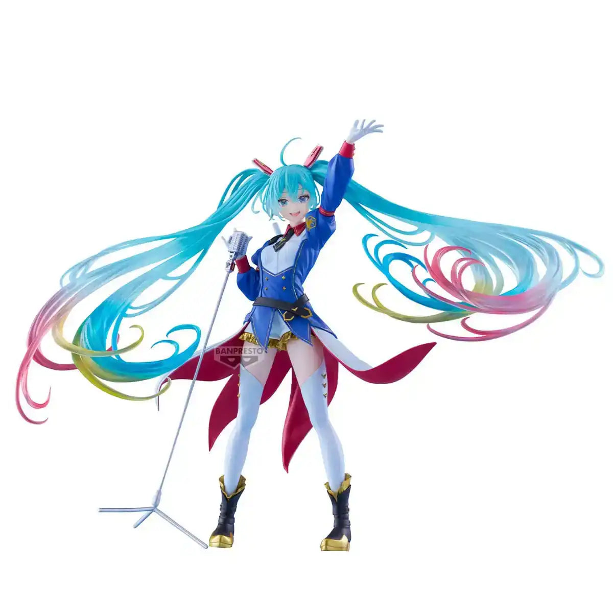 Gundam X Miku Banpresto Evolve PVC Statue Hatsune Miku Figure 21 cm - Smalltinytoystore