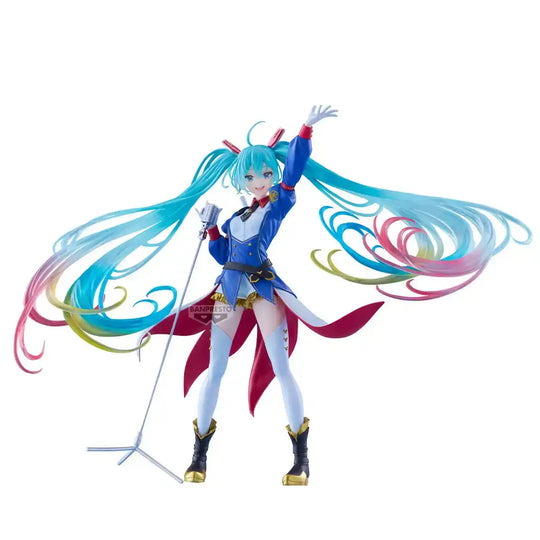 Gundam X Miku Banpresto Evolve PVC Statue Hatsune Miku Figure 21 cm - Smalltinytoystore