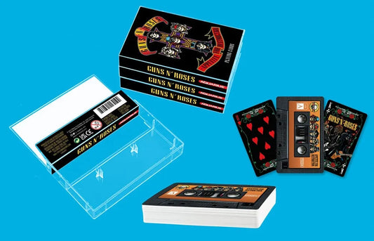 Guns N' Roses Spielkarten Cassette (PDQ) - Smalltinytoystore