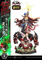 Gurren Lagann Ultimate Premium Masterline Series Statue 1/4 Kamina, Simon & Yoko with Lagann Deluxe Bonus Version 97 cm - Smalltinytoystore