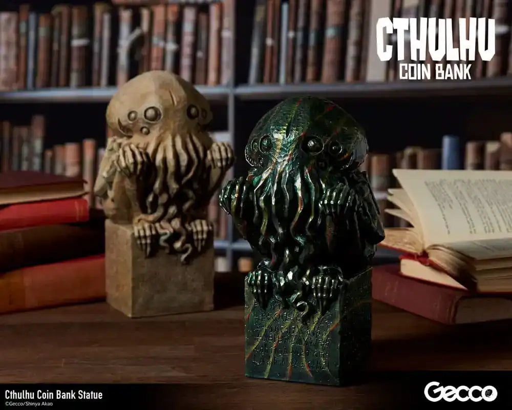 H.P. Lovecraft Cthulhu Mythos Spardosen Statue Cthulhu (Original Color) 24 cm - Smalltinytoystore