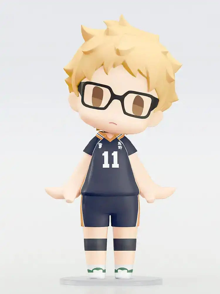 Haikyu!! HELLO! GOOD SMILE Actionfigur Kei Tsukishima 10 cm