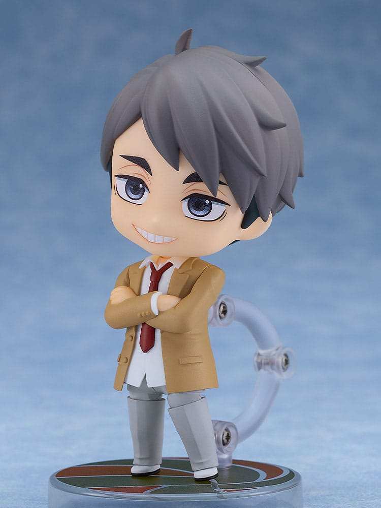 Haikyu!! Nendoroid Actionfigur Osamu Miya School Uniform Ver. 10 cm - Smalltinytoystore