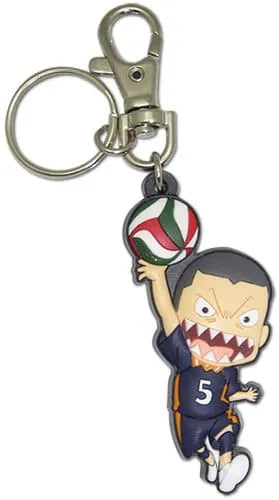 Haikyu!! PVC-Schlüsselanhänger Tanaka - Smalltinytoystore