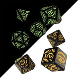 Halloween Würfel Set Pumpkin Jack O'Lantern (7) - Smalltinytoystore