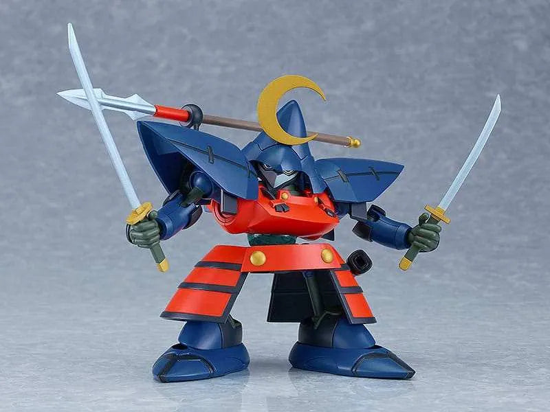 Hao Taikei Ryu Knight Moderoid Plastic Model Kit Collection Series: 3 Hayatmaru & Delingar 10 cm - Smalltinytoystore