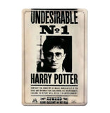 Harry Potter 3D Blechschild Undesirable No 1 20 x 30 cm - Smalltinytoystore