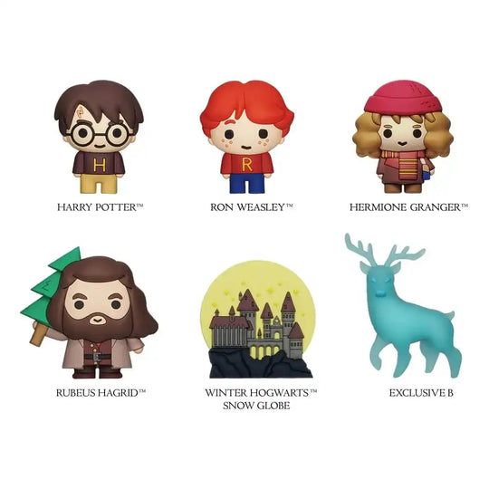 Harry Potter 3D Magnete Christmas Series Display (12) - Smalltinytoystore