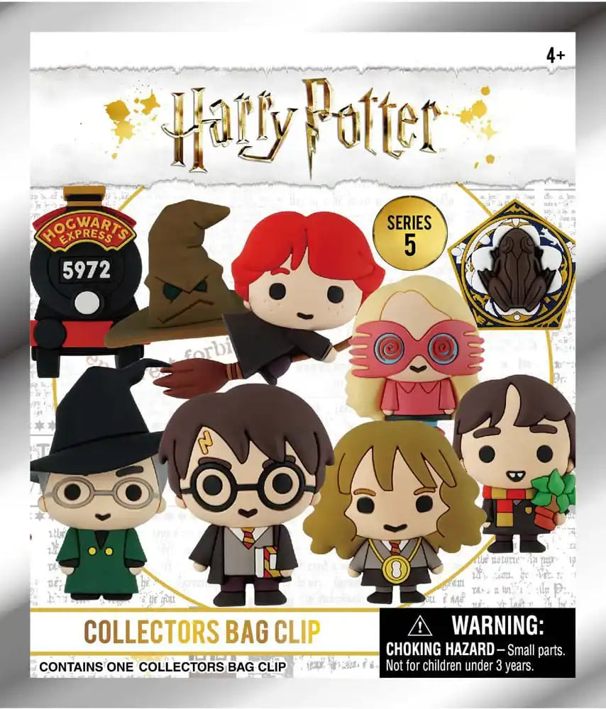 Harry Potter 3D PVC-Taschenanhänger Series 5 Display (24) - Smalltinytoystore