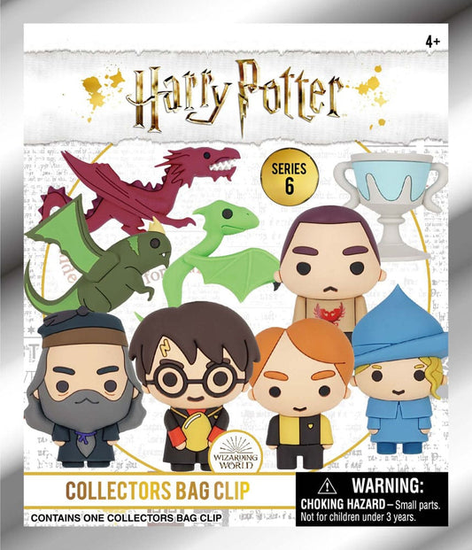 Harry Potter 3D PVC-Taschenanhänger Series 6 Display (24) - Smalltinytoystore