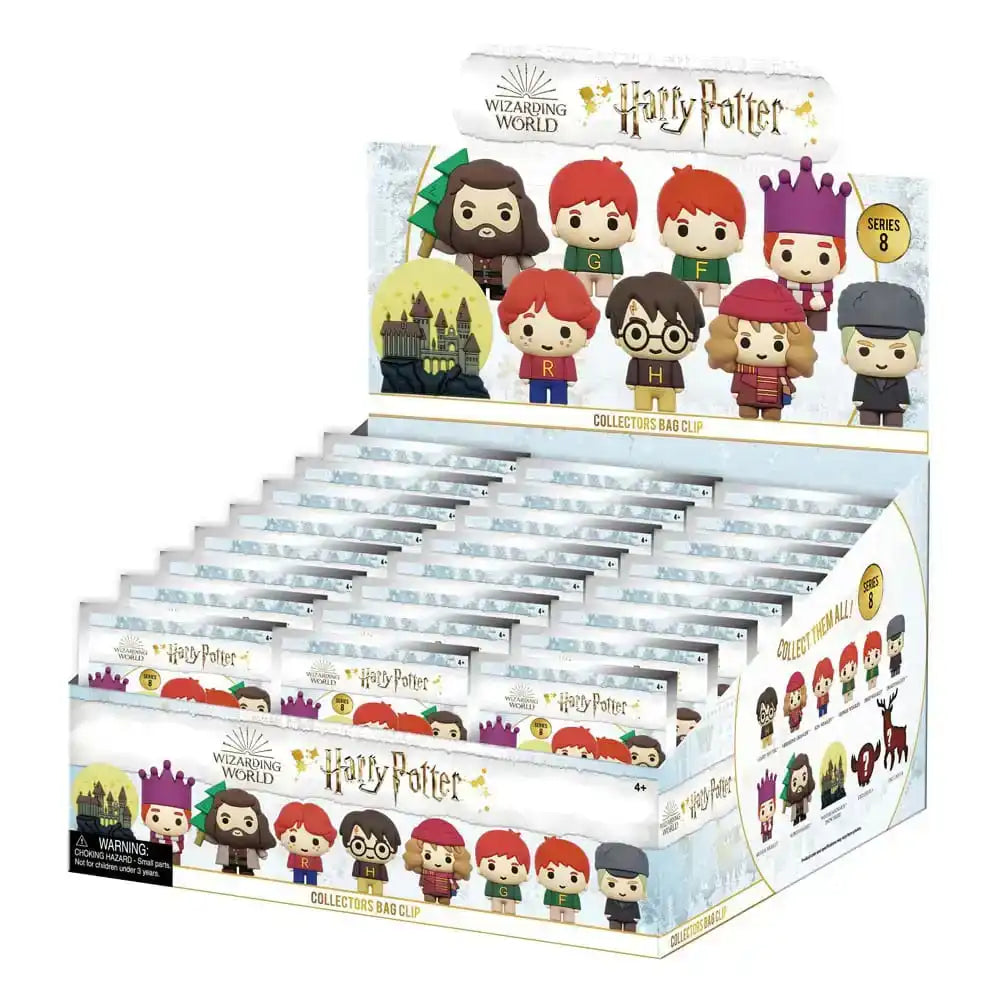Harry Potter 3D PVC-Taschenanhänger Series 8 Display (24)