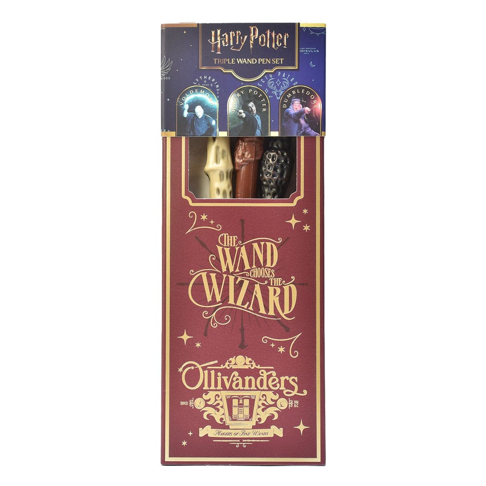 Harry Potter 3er-Pack Zauberstabstifte Magical Locations - Smalltinytoystore