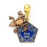 Harry Potter Anhänger Schokofrosch (vergoldet) - Smalltinytoystore