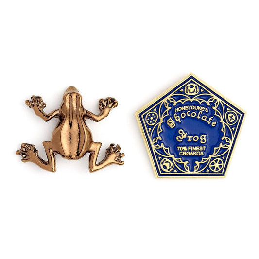 Harry Potter Ansteck-Buttons Doppelpack Schokofrosch - Smalltinytoystore