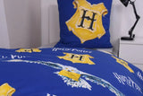 Harry Potter Bettwäsche Blau 135 x 200 cm / 80 x 80 cm - Smalltinytoystore